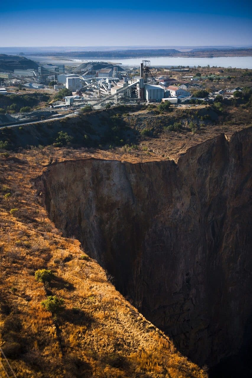 The Big Hole at the Cullinan Diamond Mine
