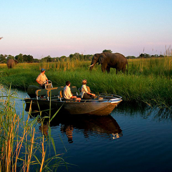 Fundani Tours DMC Botswana boat cruise