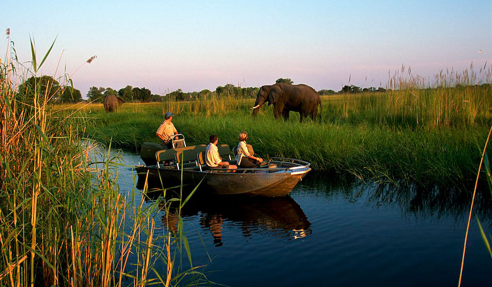 Fundani Tours DMC Botswana boat cruise