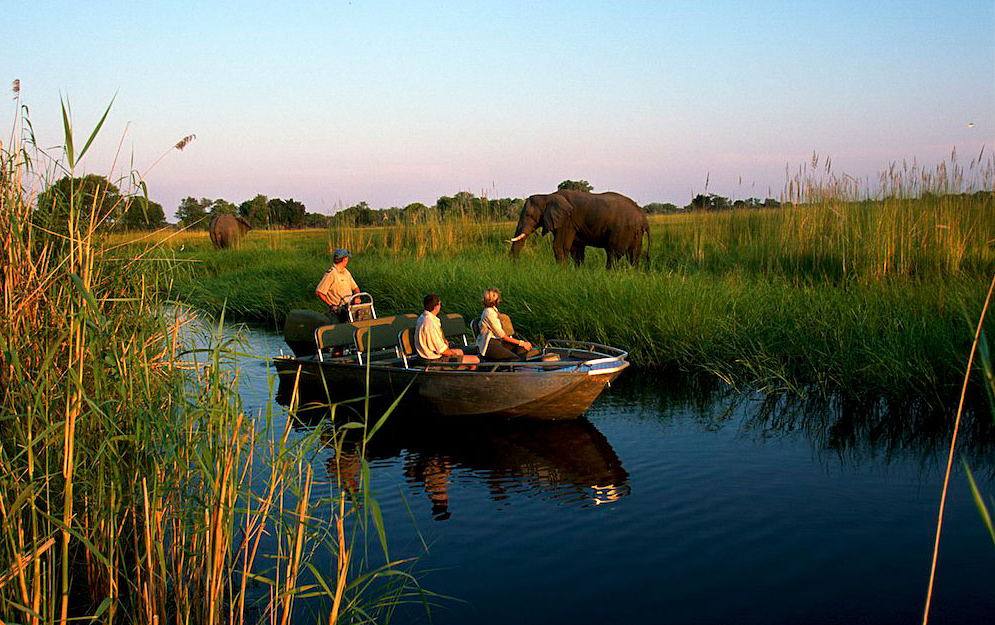 Fundani Tours DMC Botswana boat cruise